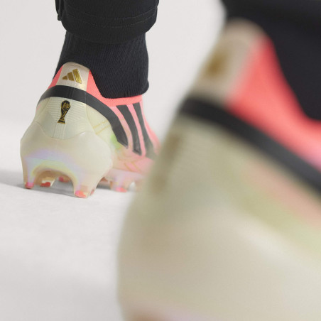 adidas F50 Hyperfast LaceLess Elite FG rose noir