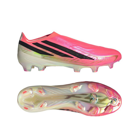 adidas F50 Hyperfast LaceLess Elite FG rose noir