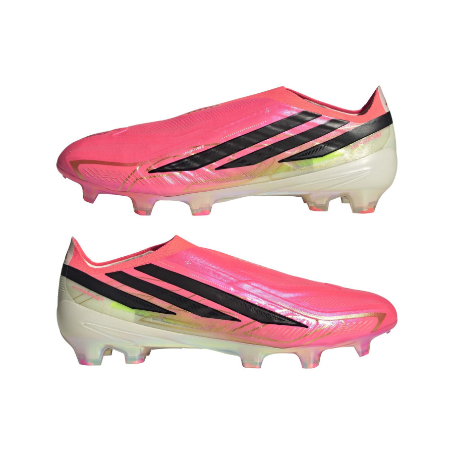 adidas F50 Hyperfast LaceLess Elite FG rose noir