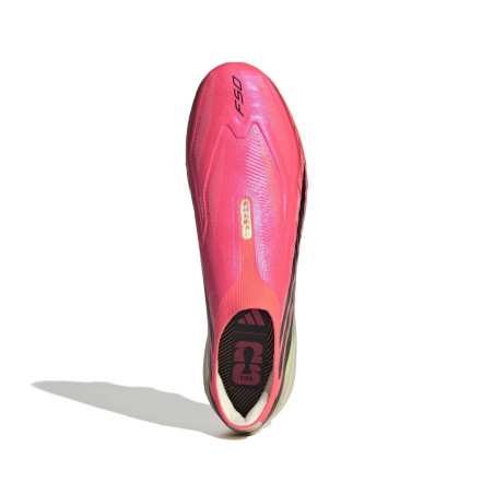 adidas F50 Hyperfast LaceLess Elite FG rose noir