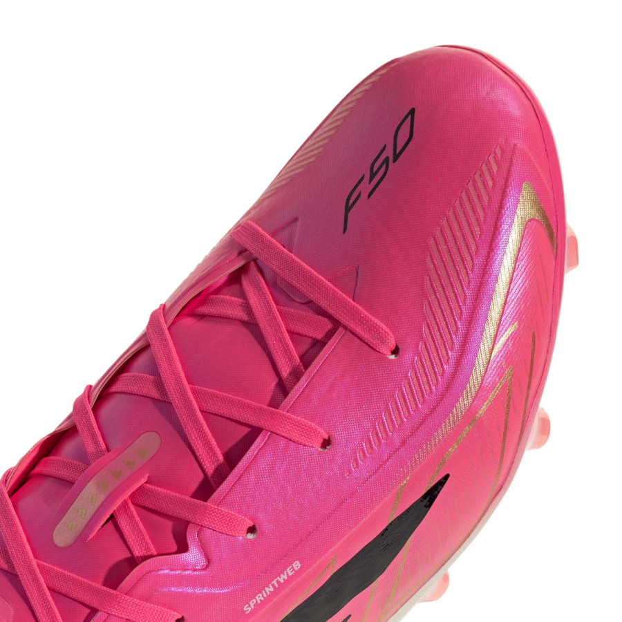 adidas F50 Hyperfast junior Elite AG rose noir