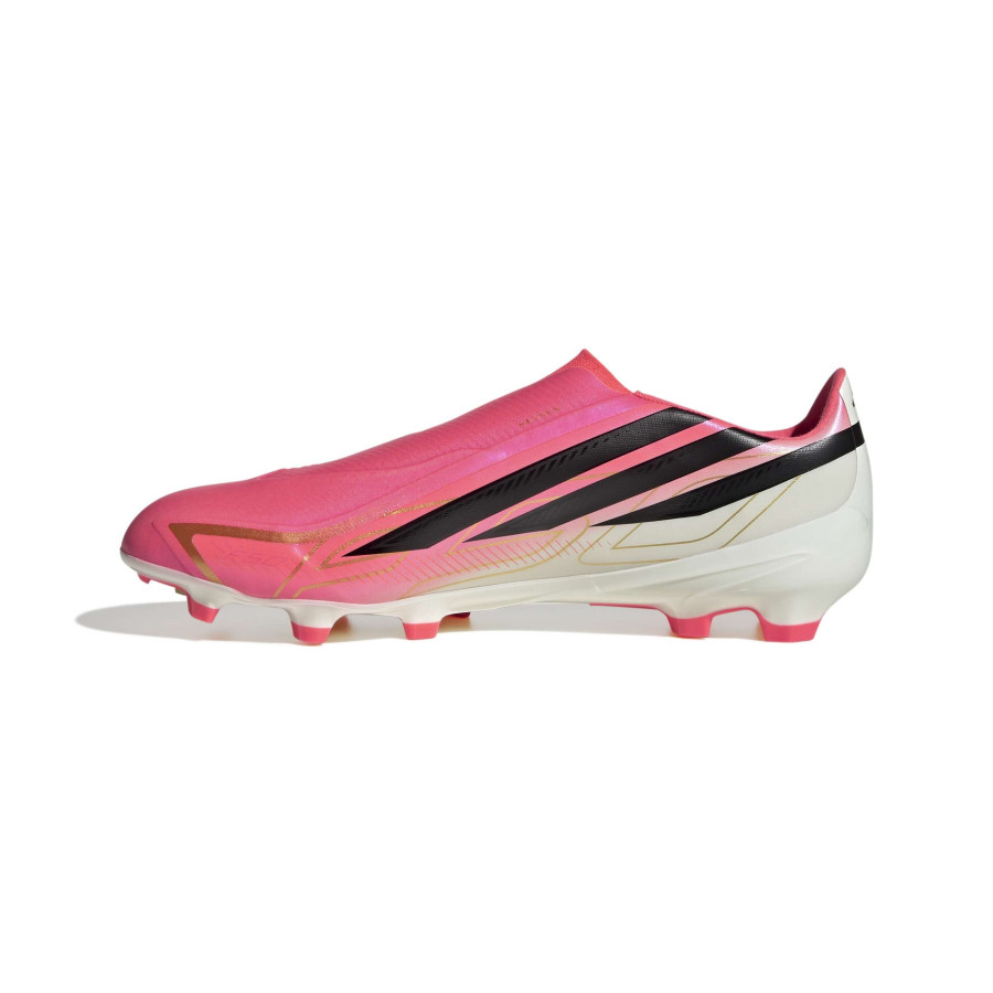 adidas F50 Hyperfast LaceLess League FG rose noir
