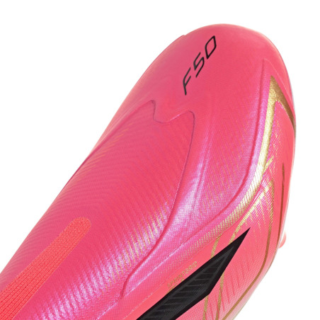 adidas F50 Hyperfast LaceLess League FG rose noir
