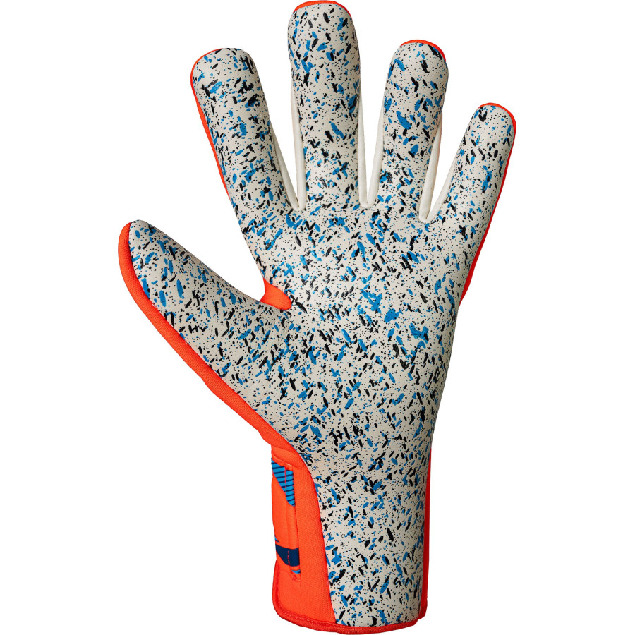 Gants gardien Reusch Attrakt Freegel Fusion orange bleu