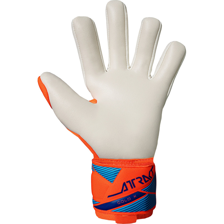 Gants gardien Reusch Attrakt Gold x NC orange bleu