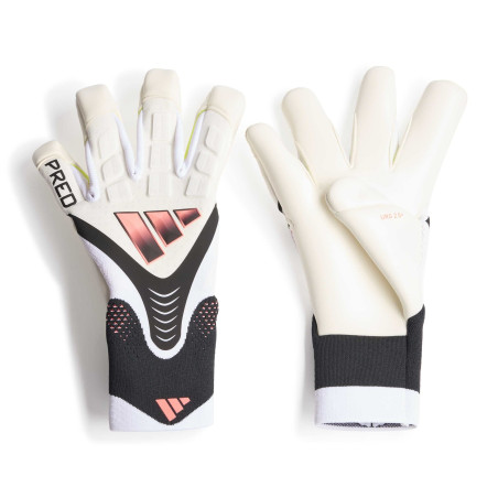 Gants gardien adidas Predator Pro Hybird blanc noir