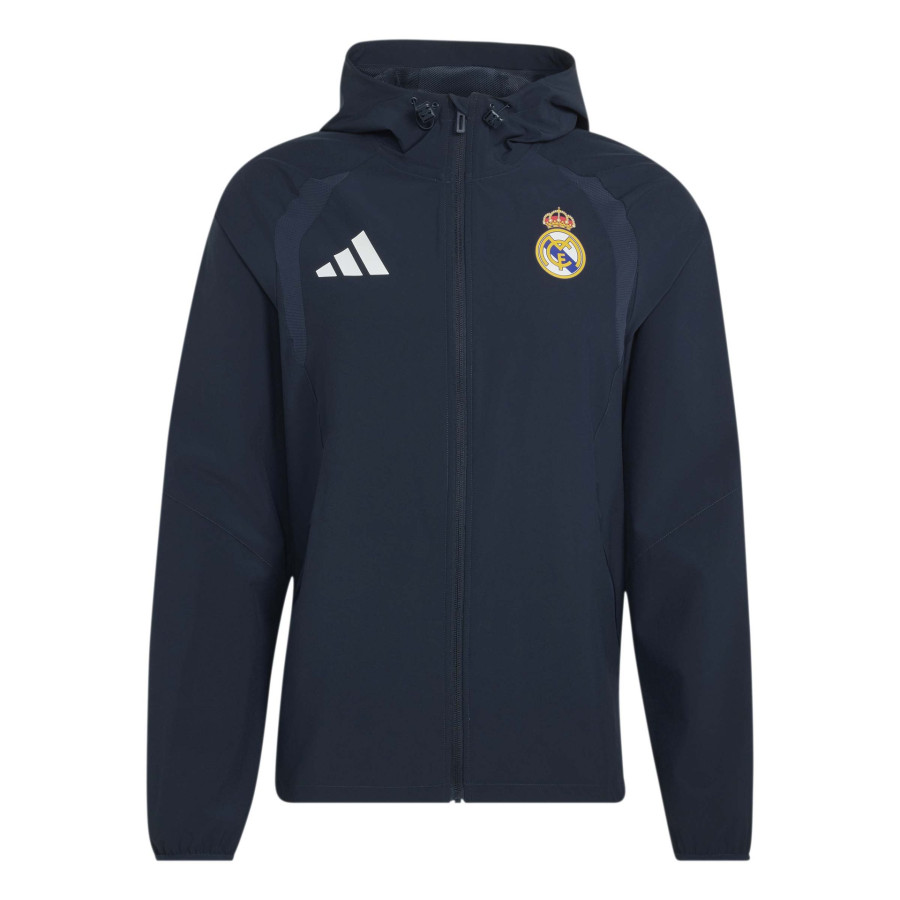 Coupe vent Real Madrid bleu