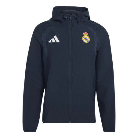Coupe vent Real Madrid bleu