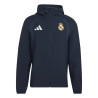 Coupe vent Real Madrid bleu
