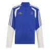 Sweat zippé junior Juventus bleu blanc