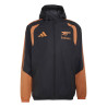 Veste imperméable Arsenal noir orange