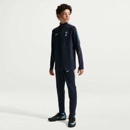Sweat zippé junior Tottenham Strike bleu