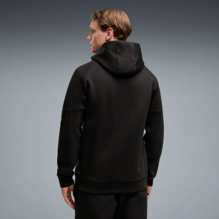 Veste survêtement à capuche Manchester City PumaTech noir jaune