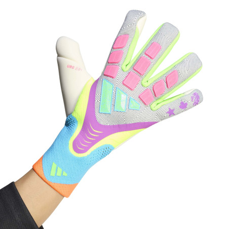 Gants gardien adidas Predator GL Pro bleu rose