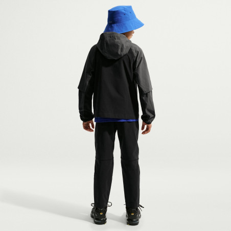 Veste survêtement junior PSG Tech Woven noir gris