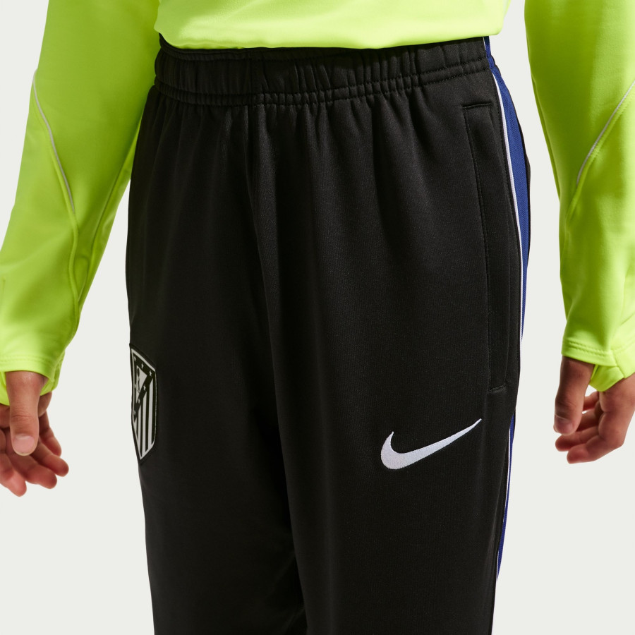 Pantalon survêtement junior Atlético Madrid Strike noir