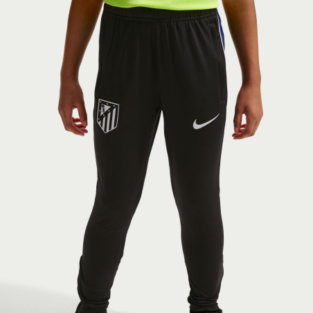 Pantalon survêtement junior Atlético Madrid Strike noir
