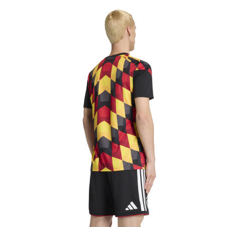 Maillot avant match Allemagne rouge jaune