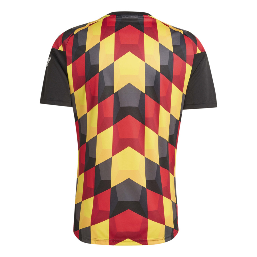Maillot avant match Allemagne rouge jaune