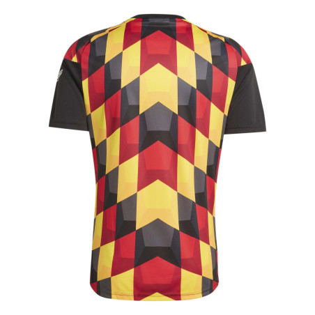 Maillot avant match Allemagne rouge jaune