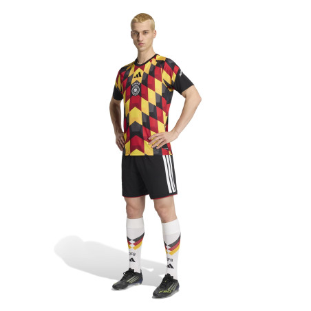 Maillot avant match Allemagne rouge jaune