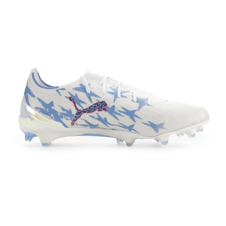 Puma Ultra 6 Ultimate KIDSUPER x Pulisic FG blanc bleu