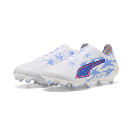 Puma Ultra 6 Ultimate KIDSUPER x Pulisic FG blanc bleu