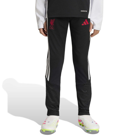 Pantalon survêtement junior Liverpool noir rouge
