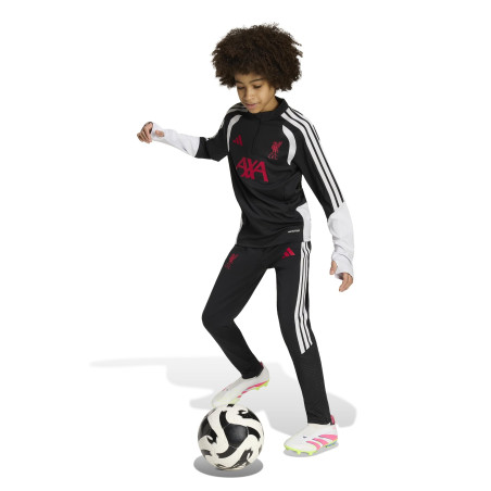 Pantalon survêtement junior Liverpool noir rouge