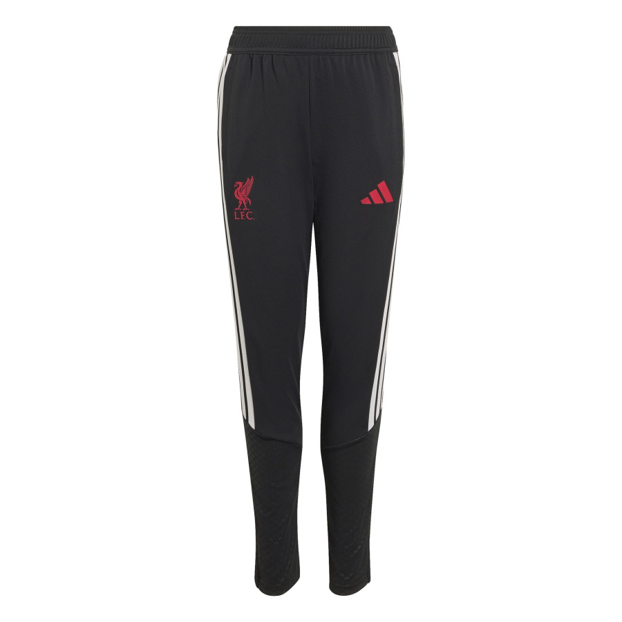 Pantalon survêtement junior Liverpool noir rouge