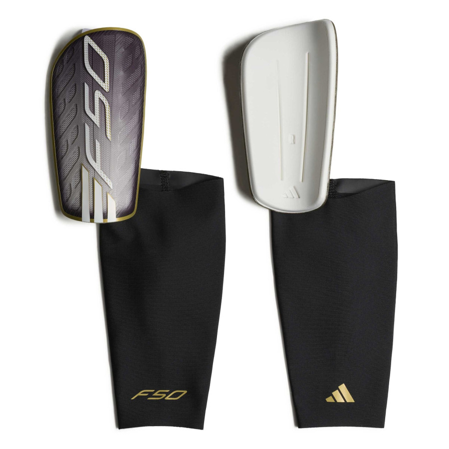 Protèges tibias adidas F50 noir gris