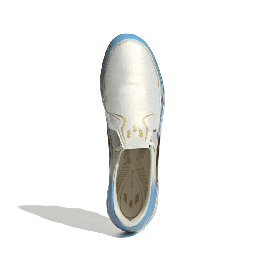 adidas F50 Messi Elite FG blanc bleu
