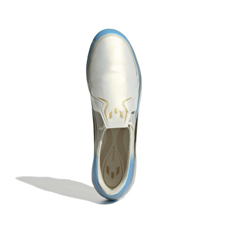 adidas F50 Messi Elite FG blanc bleu