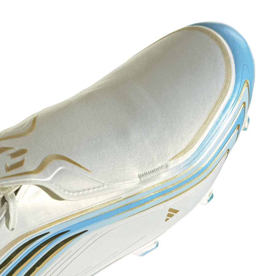 adidas F50 Messi Elite FG blanc bleu