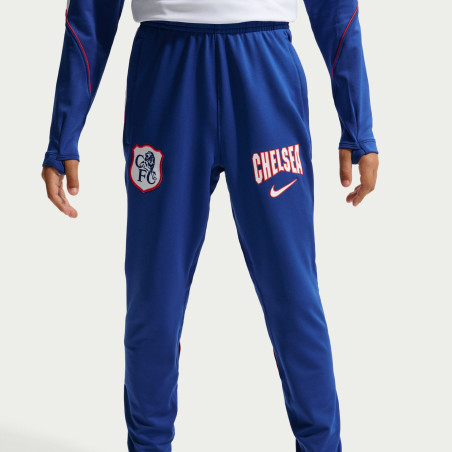 Pantalon survêtement junior Chelsea Strike bleu