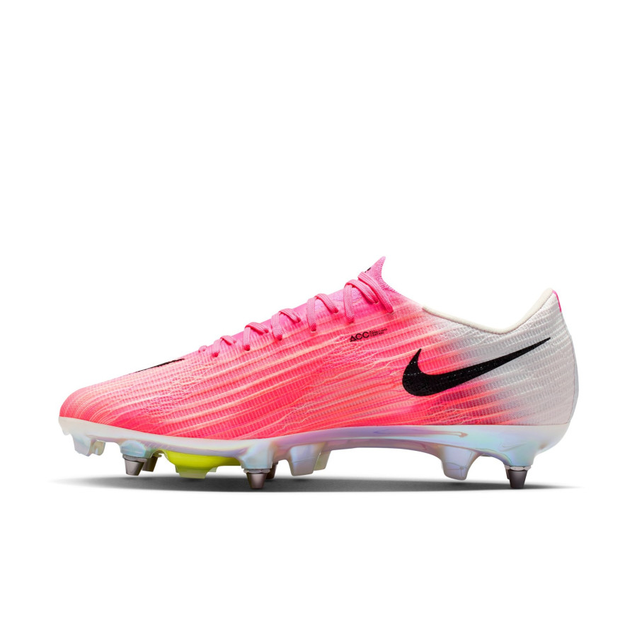 Nike Air Zoom Mercurial Superfly 11 Elite SG-Pro rose blanc