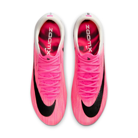Nike Air Zoom Mercurial Superfly 11 Elite SG-Pro rose blanc