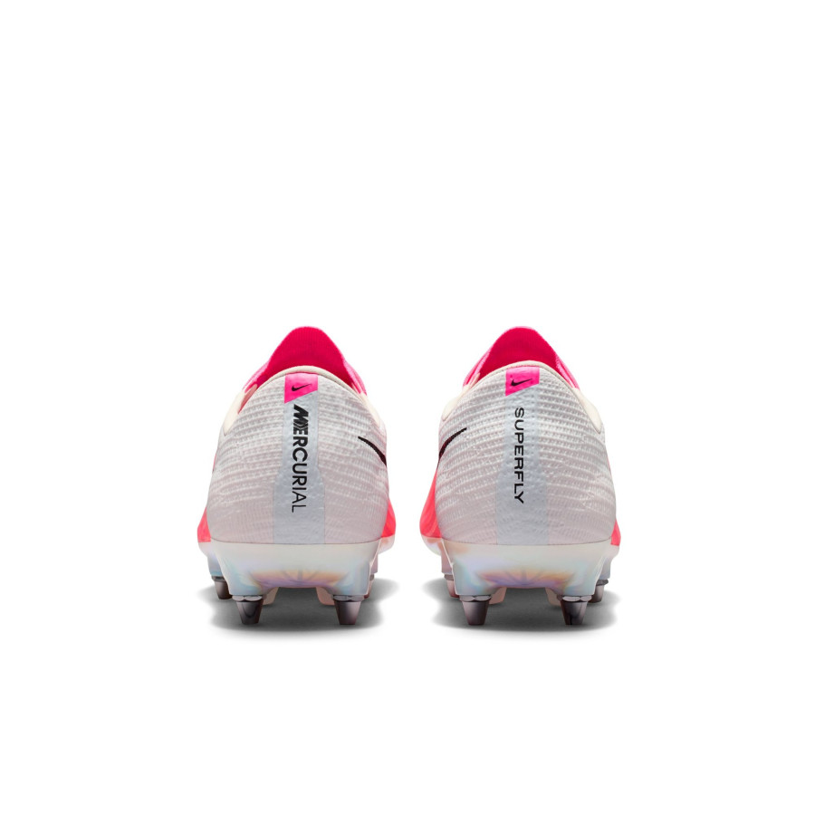 Nike Air Zoom Mercurial Superfly 11 Elite SG-Pro rose blanc