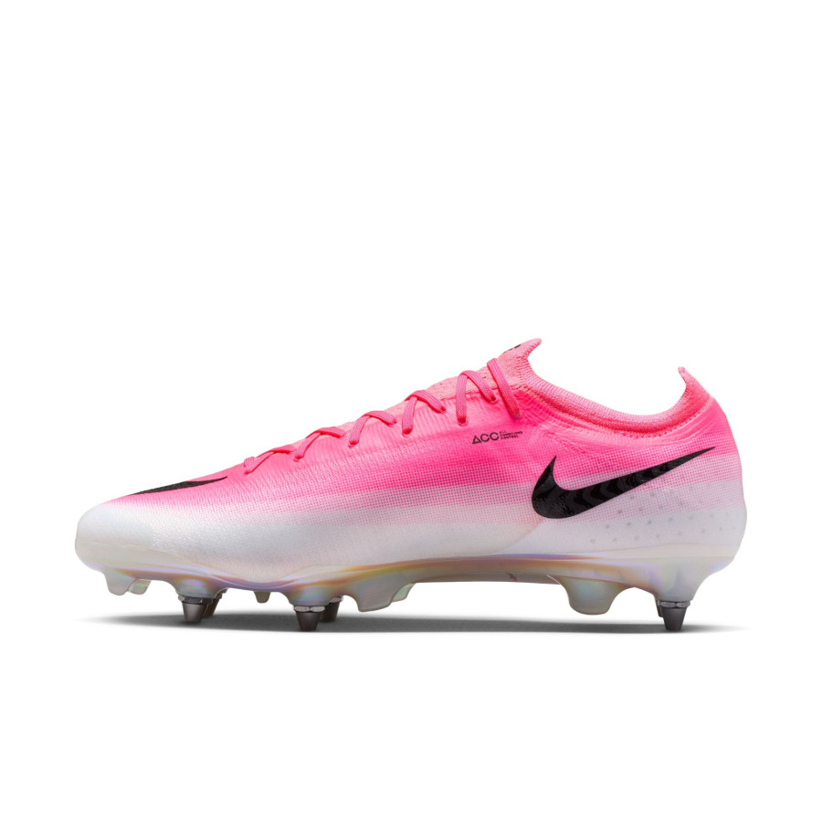Nike Mercurial Vapor 17 Elite SG-Pro rose blanc