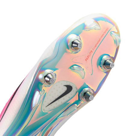 Nike Mercurial Vapor 17 Elite SG-Pro rose blanc