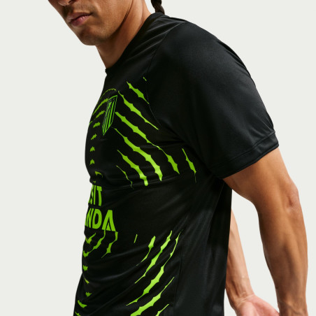 Maillot avant match Atlético Madrid noir