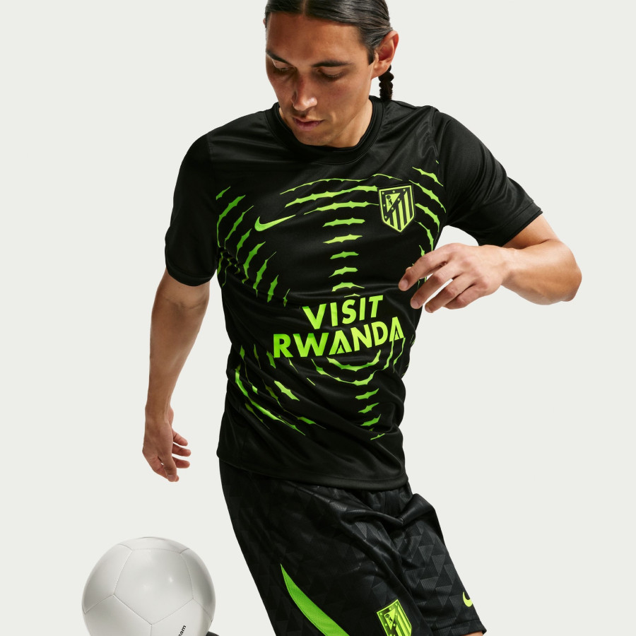 Maillot avant match Atlético Madrid noir