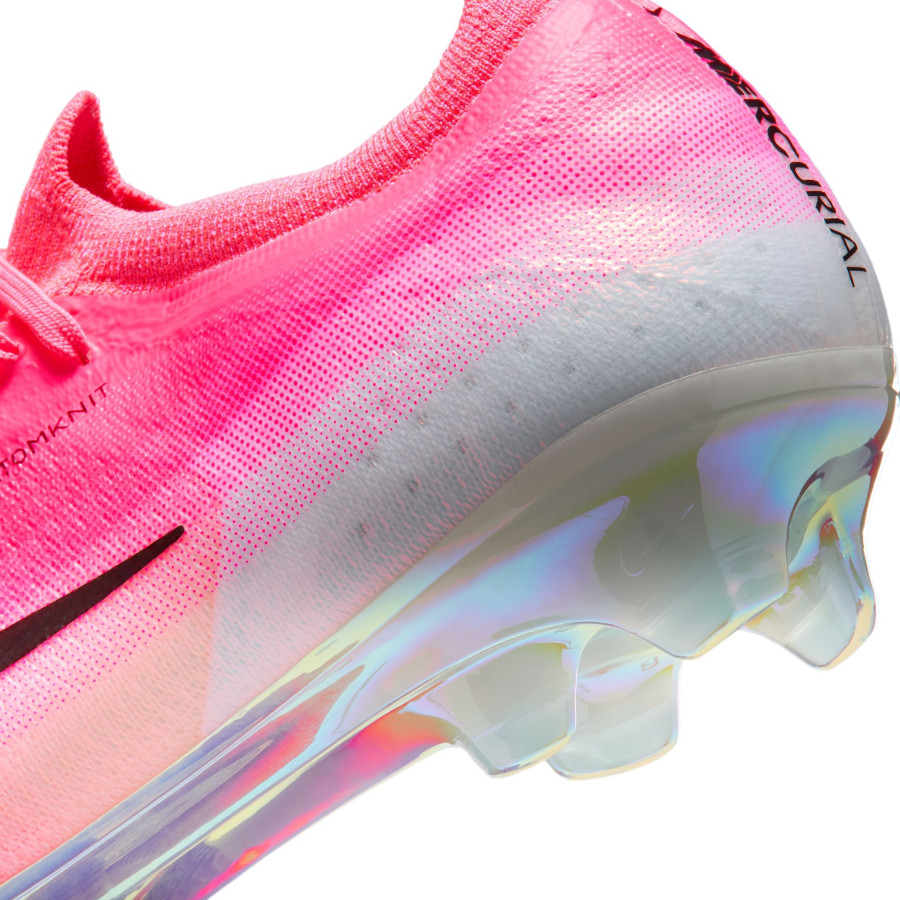 Nike Mercurial Vapor 17 Elite FG rose blanc
