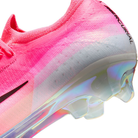 Nike Mercurial Vapor 17 Elite FG rose blanc