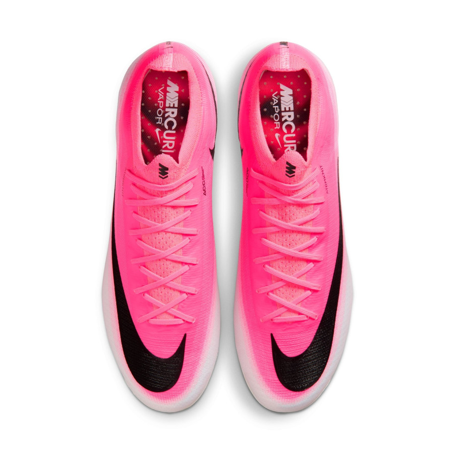 Nike Mercurial Vapor 17 Elite FG rose blanc