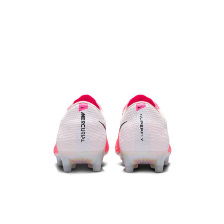 Nike Air Zoom Mercurial Superfly 11 Elite AG-Pro rose blanc