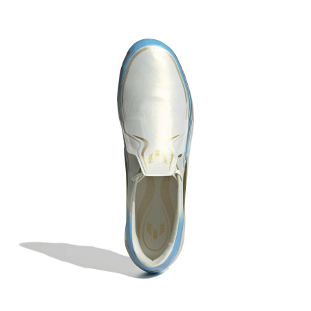 adidas F50 Messi Pro FG blanc bleu