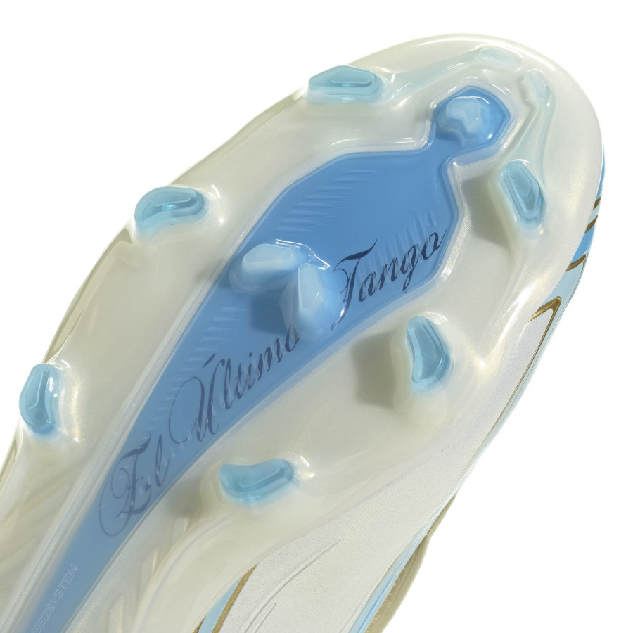 adidas F50 Messi Pro FG blanc bleu