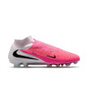 Nike Phantom 6 montante Elite FG rose blanc