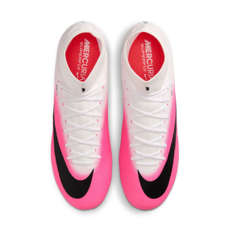 Nike Air Zoom Mercurial Superfly 11 Academy FG/MG rose blanc
